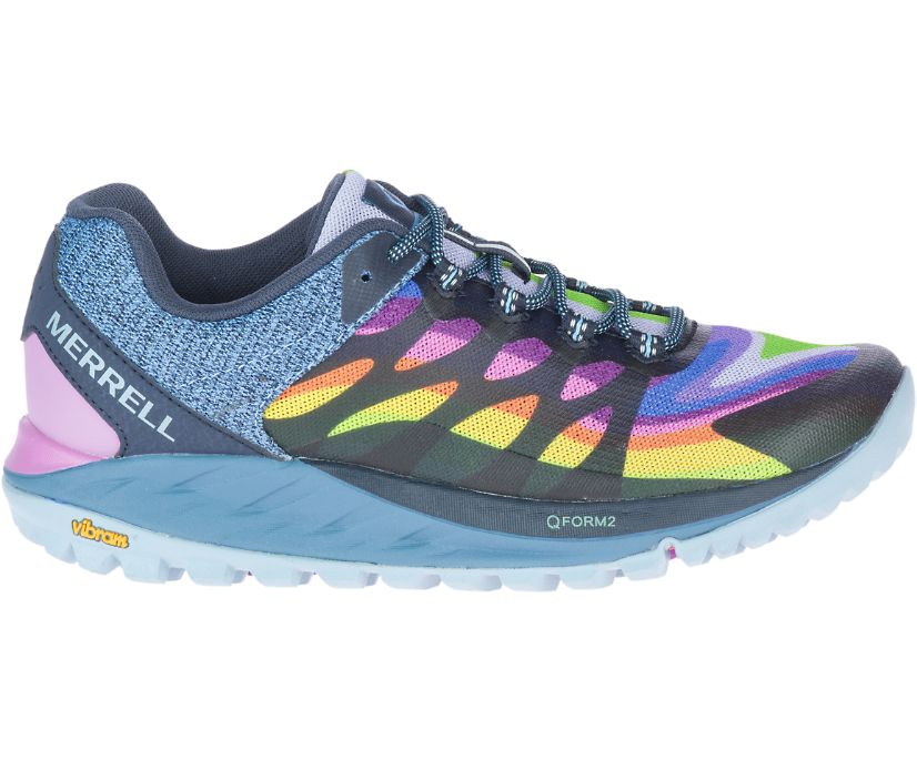 Buty Merrell Antora 2 Rainbow - Buty do Biegania Damskie Merrell - Kolorowe [KRGWC-6701]